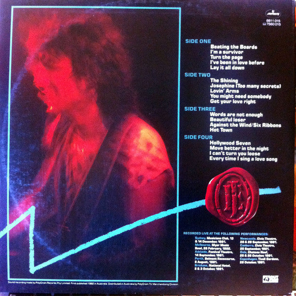 Jon English (3) : Beating The Boards (2xLP, Album, RE, Gat)