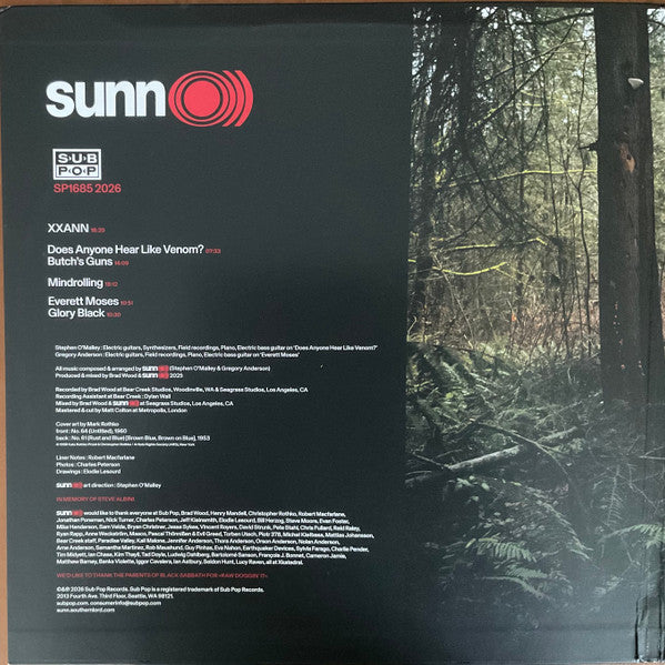 Sunn O))) : Sunn O))) (2xLP, Album, Ltd, Blu)