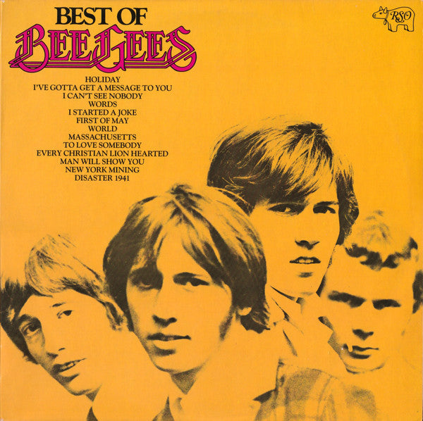 Bee Gees : Best Of Bee Gees (LP, Comp, RE)