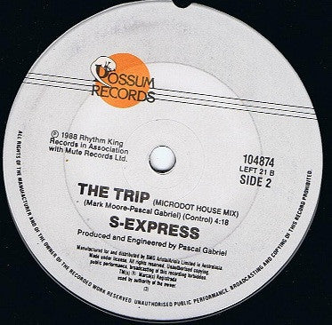 S'Express : Theme From S-Express (7")