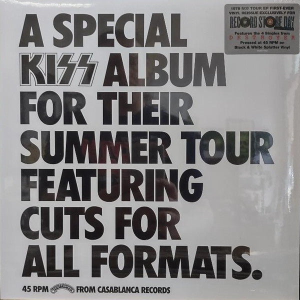 Kiss : Special Kiss Tour Album (12", EP, RSD, RE, Bla)