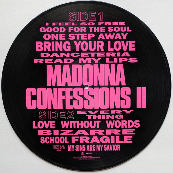 Madonna : Confessions II (LP, Album, Ltd, Mixed, Pic)