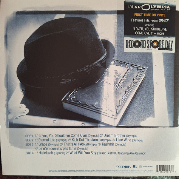 Jeff Buckley : Live A L'Olympia (2xLP, Album, RSD)