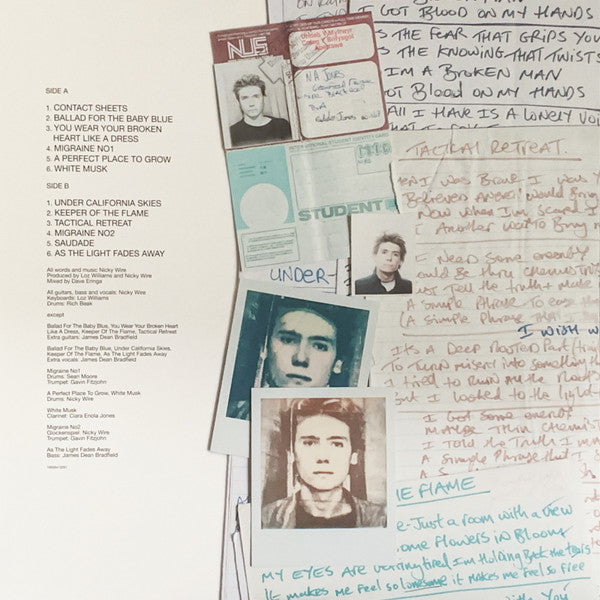 Nicky Wire : Intimism (LP, Album, Ltd, Gre)