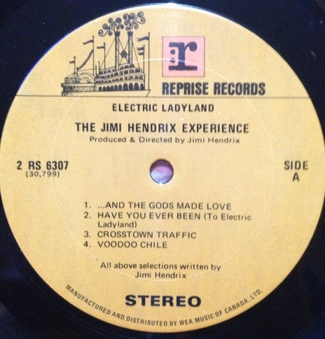 The Jimi Hendrix Experience : Electric Ladyland (2xLP, Album, RE)
