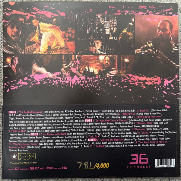 RZA & Howard Drossin : The Man With The Iron Fists (2xLP, RSD, Ltd, Num, Mul)