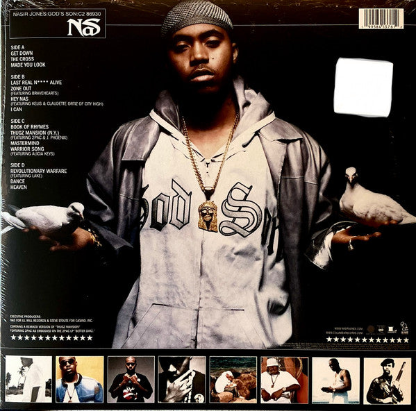Nasir Jones : God's Son (2xLP, Album, RSD, RE, Whi)