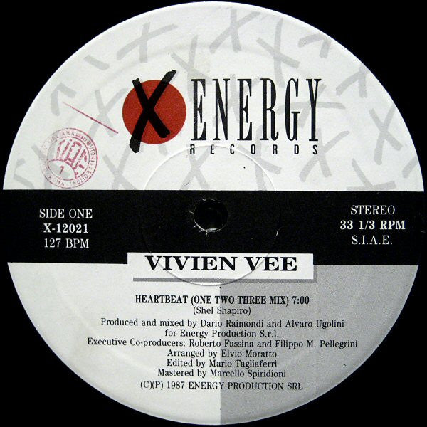 Vivien Vee : Heartbeat (12")