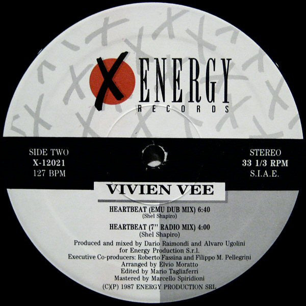 Vivien Vee : Heartbeat (12")