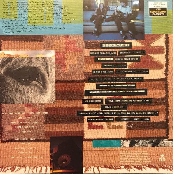 Timbuk 3 : Greetings From Timbuk 3 (LP, Album)
