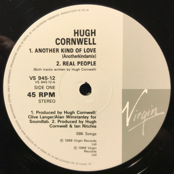 Hugh Cornwell : Another Kind Of Love (12", Single)