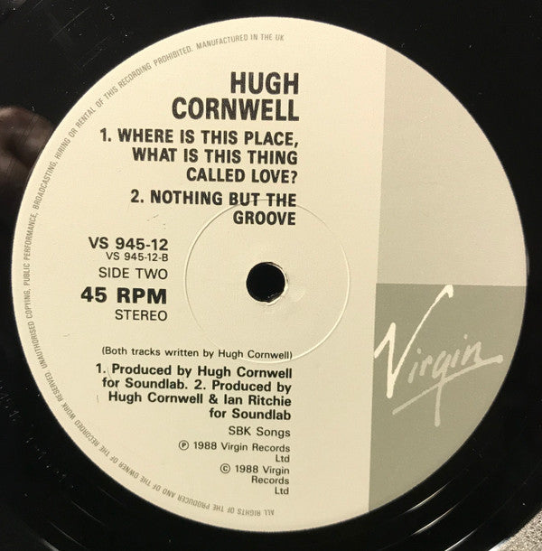 Hugh Cornwell : Another Kind Of Love (12", Single)