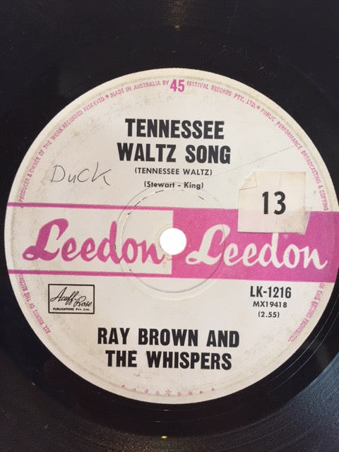 Ray Brown & The Whispers : I Am What I Am (7", Single)