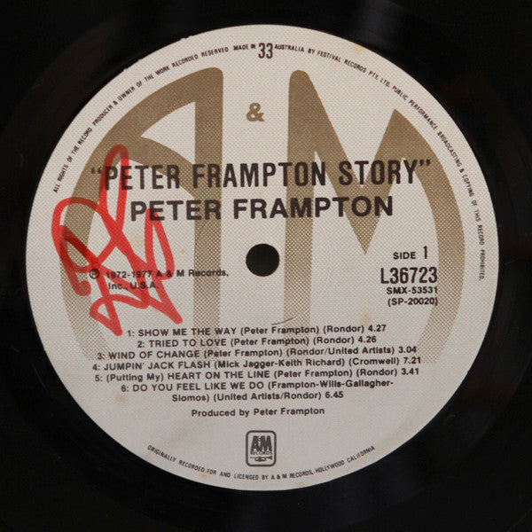Peter Frampton : Peter Frampton Story (LP, Comp, 8 P)