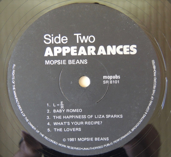 Mopsie Beans : Appearances (LP)