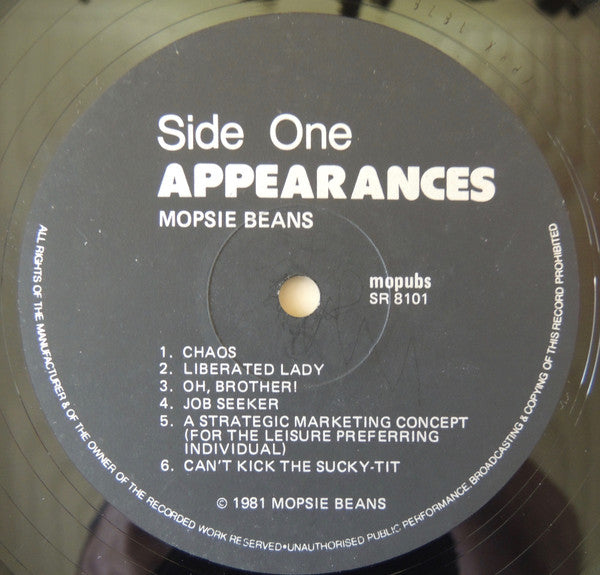 Mopsie Beans : Appearances (LP)