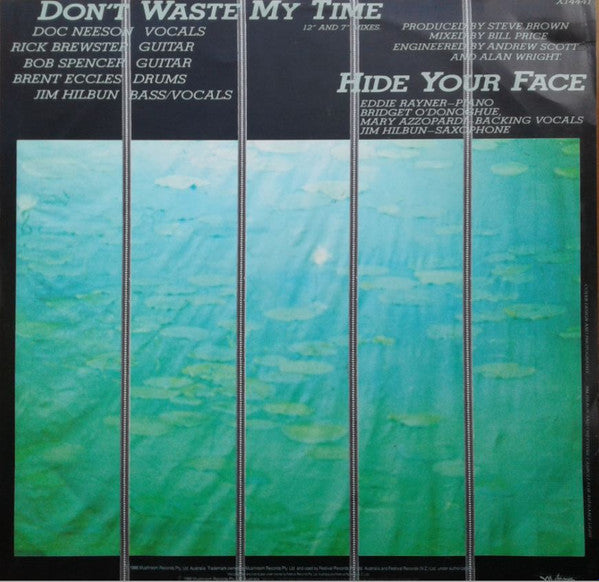 The Angels : Don't Waste My Time (12", Single, Ltd)