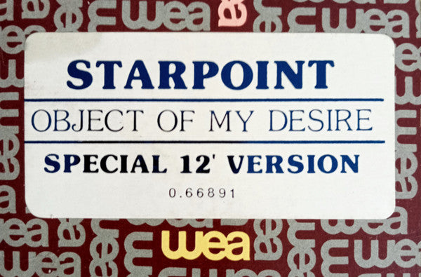 Starpoint : Object Of My Desire (12")