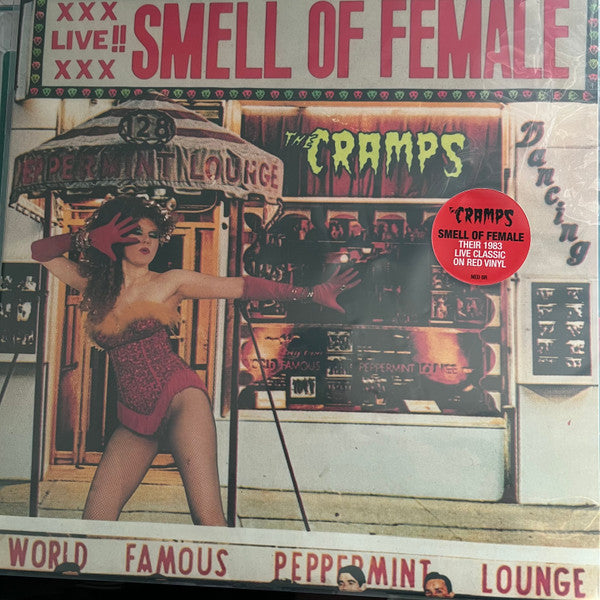 The Cramps : Smell Of Female (LP, MiniAlbum, RE, Red)