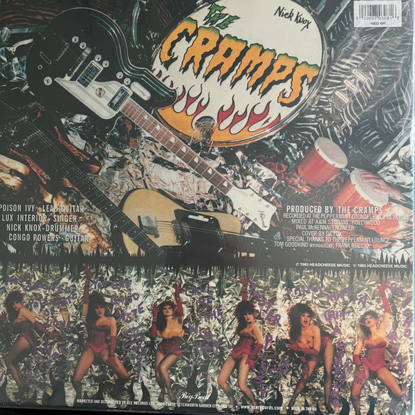The Cramps : Smell Of Female (LP, MiniAlbum, RE, Red)
