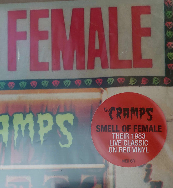 The Cramps : Smell Of Female (LP, MiniAlbum, RE, Red)