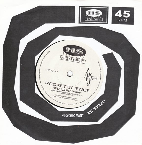 Rocket Science : Psychic Man (7", Single)