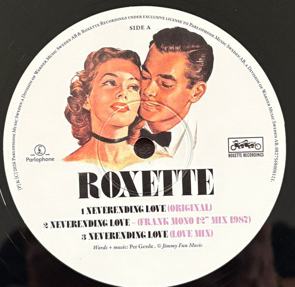 Roxette : Neverending Love (Remixes) (12", Maxi, 40t)
