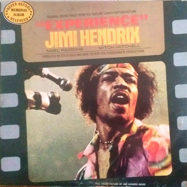 Jimi Hendrix : Original Soundtrack Of The Motion Picture &quot;Experience&quot; (LP, Album)