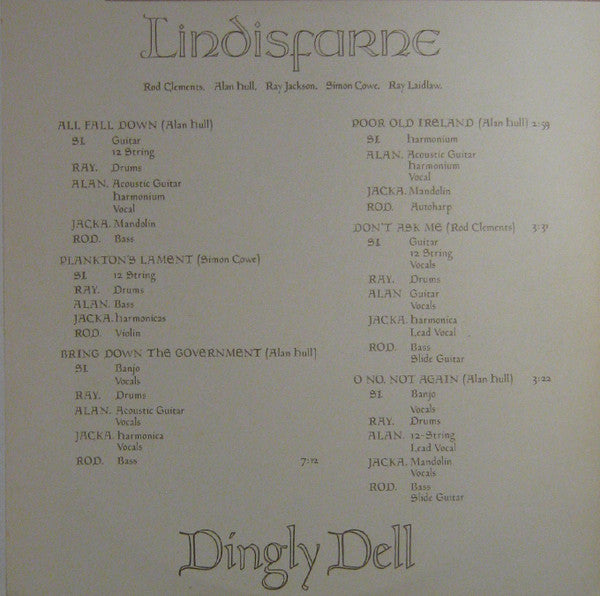 Lindisfarne : Dingly Dell (LP, Album)
