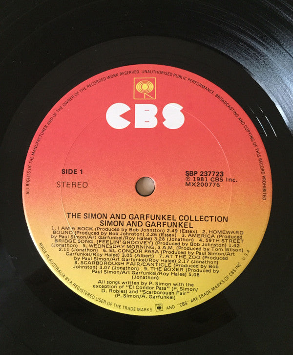 Simon & Garfunkel : The Simon And Garfunkel Collection (LP, Comp)