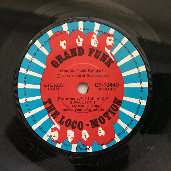 Grand Funk Railroad : The Loco-Motion (7&quot;, Single)