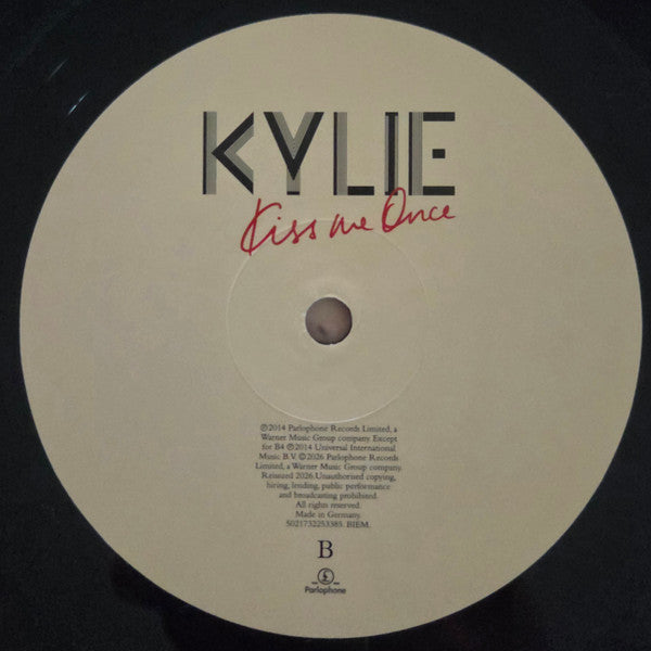 Kylie Minogue : Kiss Me Once (LP, Album, RE, Gat)