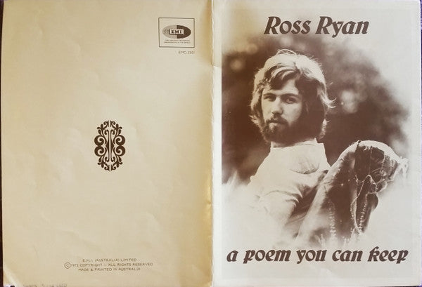 Ross Ryan : A Poem You Can Keep (LP, Album, Gat)