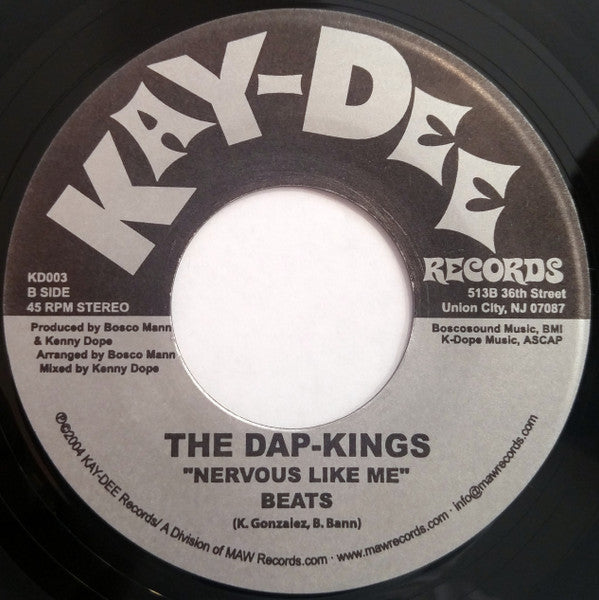 The Dap-Kings : Nervous Like Me (7", Single)