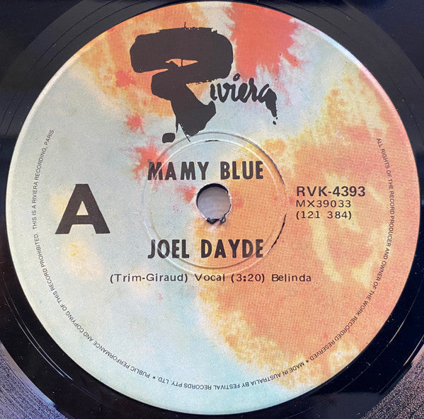 Joël Daydé : Mamy Blue (7&quot;, Single, RE)