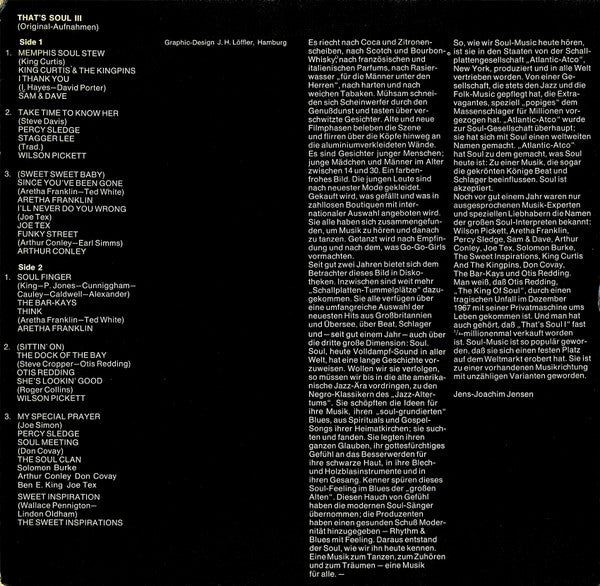 Various : That's Soul 3 (LP, Comp, RE, Gat)