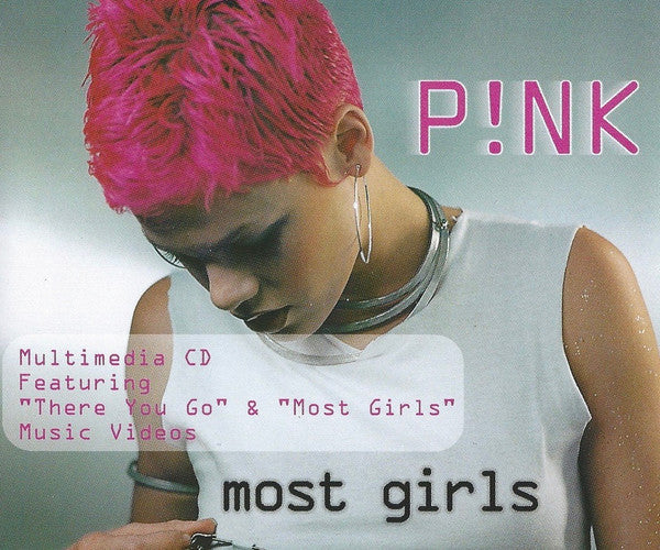 P!nk : Most Girls (CD, Single, Enh)