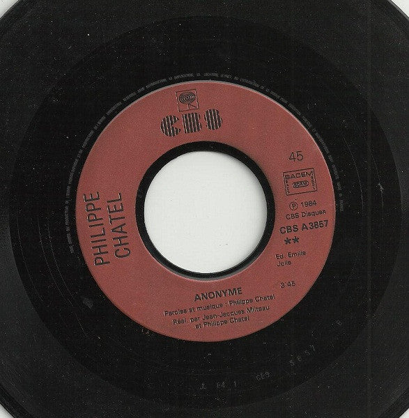 Philippe Chatel : Quand J'Etais Petit (7", Single)