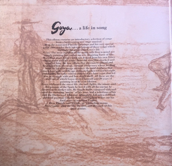 Various : Goya  ...A Life In Song (LP, Album + 7", Single)