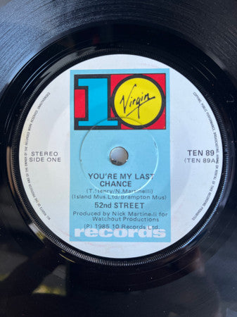 52nd Street : You're My Last Chance (7", Single)