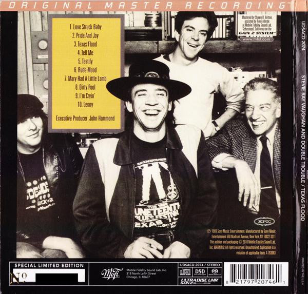 Stevie Ray Vaughan And Double Trouble* : Texas Flood (SACD, Hybrid, Album, Ltd, Num, RE)