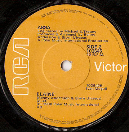 ABBA : The Winner Takes It All (7", Single)