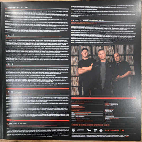 Hilltop Hoods : Fall From The Light (2xLP, Ltd, Pic, Zoe)