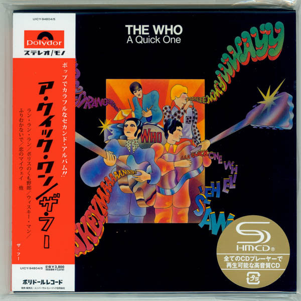 The Who : A Quick One (Album, Dlx, Ltd, Num, RE, RM, Car + CD, Mono, SHM )