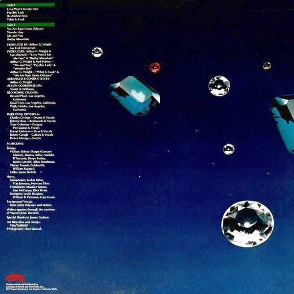 Rare Gems Odyssey : Rare Gems Odyssey (LP, Album, Promo)