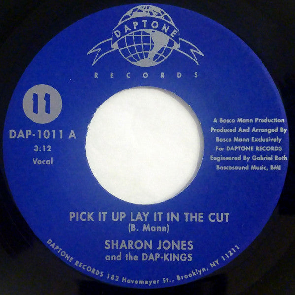 Sharon Jones &amp; The Dap-Kings / The Dap-Kings Feat. Otis Youngblood : Pick It Up Lay It In The Cut / Hard Eight (7&quot;, Single)