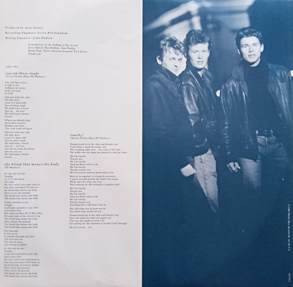 a-ha : Stay On These Roads (LP, Album)