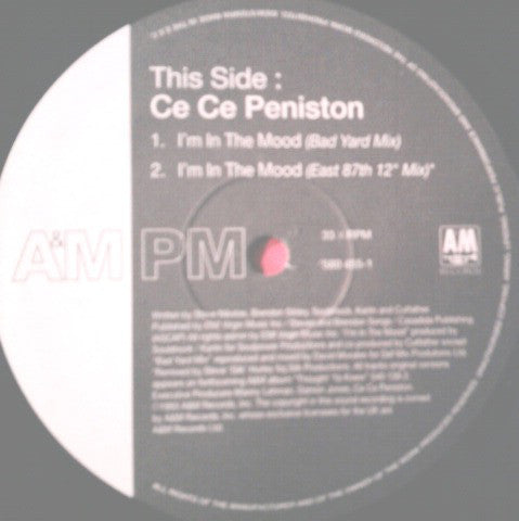 Ce Ce Peniston : I'm In The Mood (12", Single)