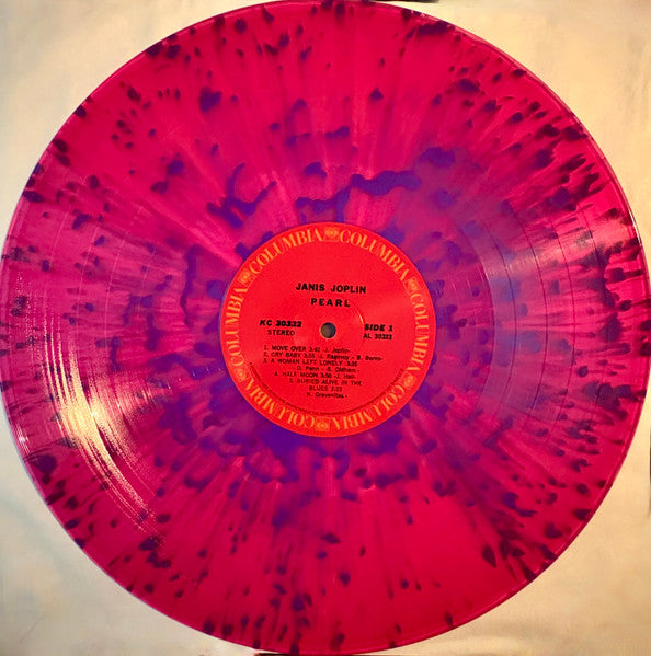 Janis Joplin : Pearl (LP, Album, RE, Pin)