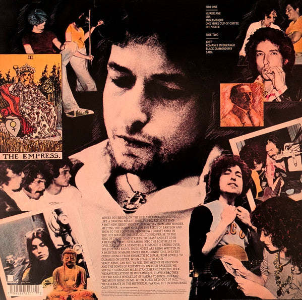 Bob Dylan : Desire (LP, Album, RE, Cyp)